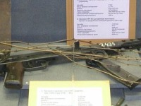 
Kalashnikov Museum. Pic.4-10  PPS43 submachinegun (pistolet-pulemet Sudayeva, 1943)
 
