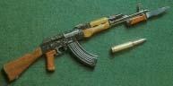 
 Pic.9-27 Tiniest fully functional 
model of AK-47 in the world. 
 